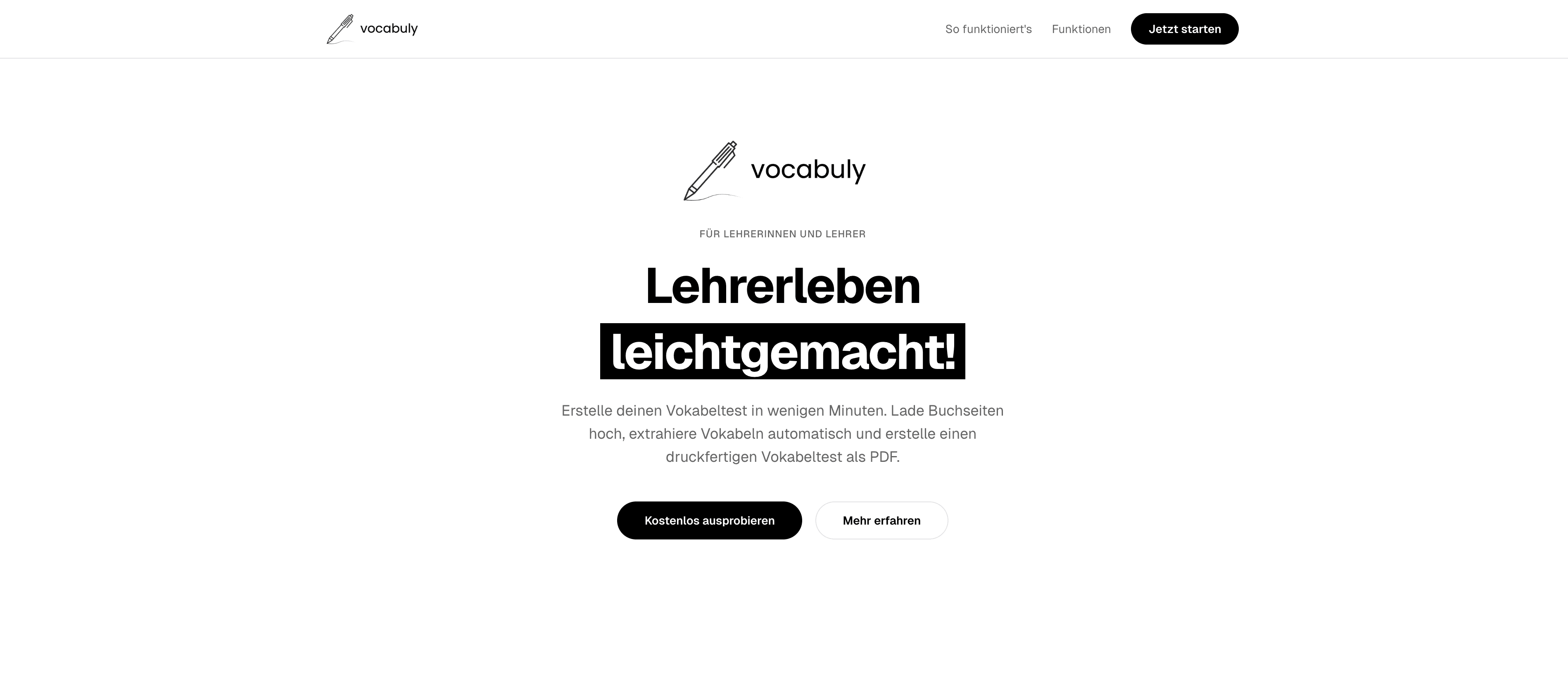 vocabuly Gründer und Produktübersicht